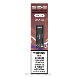 Ske Vape Disposable - SKE Crystal 4 in 1 2400 előretöltött hüvely - 4 db különféle ízek ZT2B100