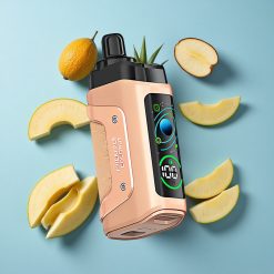 Ananász-Kókusz Razz Bar 45000 Puffs Eldobható E-cigaretta, 1.0 Ohm Mesh Coil, Type-C Töltés