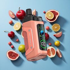 Cseresznyes Kóla Razz Bar 45000 Puffs Eldobható Vape Típus-C Töltés és Állítható Légáramlás