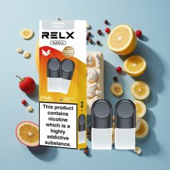 Dessert-Banana Fagyasztás RELX Pod Pro 2 600 Puffs 1,9ml