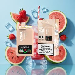 Dinnye Jég_Kóla Jég Razz Bar 40000 Puffs Eldobható Vape – Teljesítmény Kijelző, 650mAh Type-C