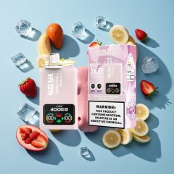 Eper-Banán Razz Bar 40000 Puffs Eldobható Vape Típus-C Port