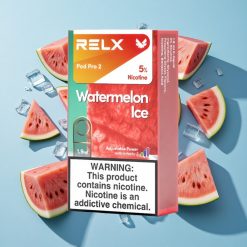 Görögdinnye Jég RELX Pod Pro 2 600 Puffs 5%-os nikotintartalom