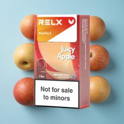 Juicy Apple Relx Pod Pro 2 600 Puffs 0%-os nikotintartalom