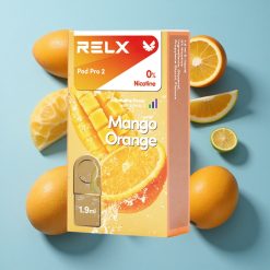 Mangó Narancs RELX Pod Pro 2 600 Puffs 0% nikotin, 1.9ml