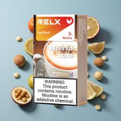 Mogyorós Latte RELX Pod Pro 2 600 puffs Eco/Smooth/Boost mód