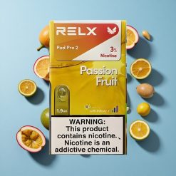 Passiógyümölcs RELX Pod Pro 2 600 Puffs 1,9ml tartály – Nikotintartalom: 3%