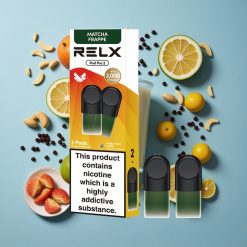 Tea-Matcha Frappe RELX Pod Pro 2 600 Puffs Nikotintartalom:1,8%