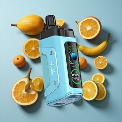 Trópusi Gyümölcs és Málna Razz Bar 45000 Puffs Eldobható Vape Beállítható Légáramlás