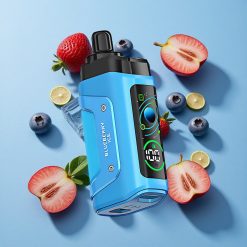 Áfonya-Jeges Razz Bar Eldobható Vape 45000 Puffs Típus-C feltöltés