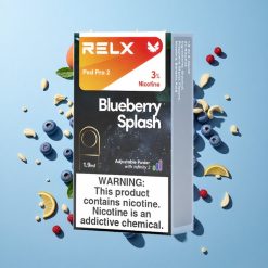Áfonya ízű RELX Pod Pro 2 600 Puffs 1,9ml tartály