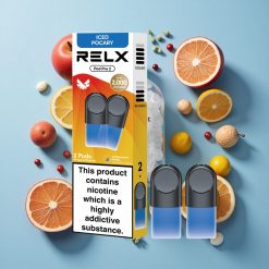 Ízesített Jeges Pocary RELX Pod Pro 2 600 Puffs 1,8% nikotintartalom